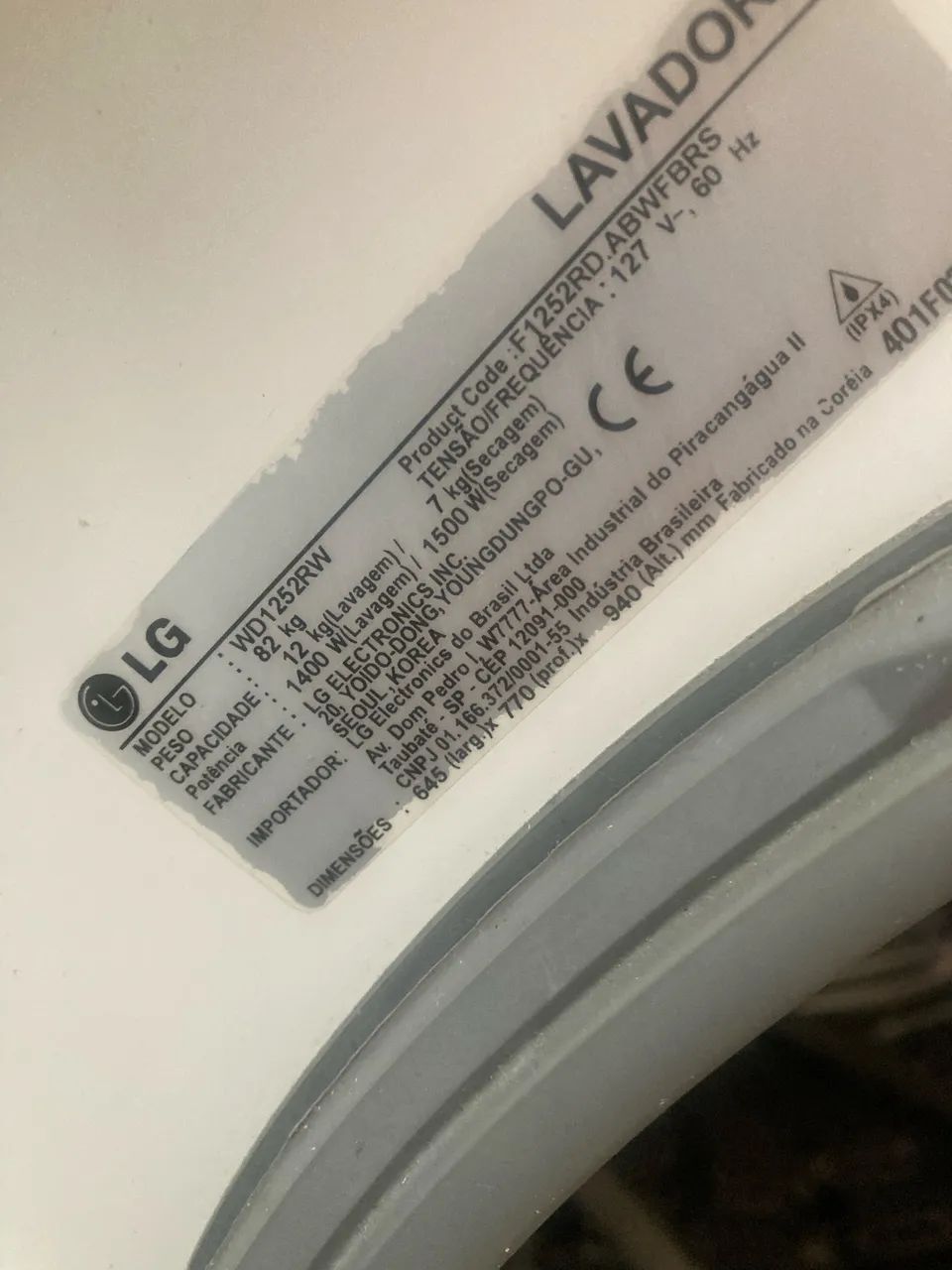 Lava e Seca LG 12kg - Foto 4