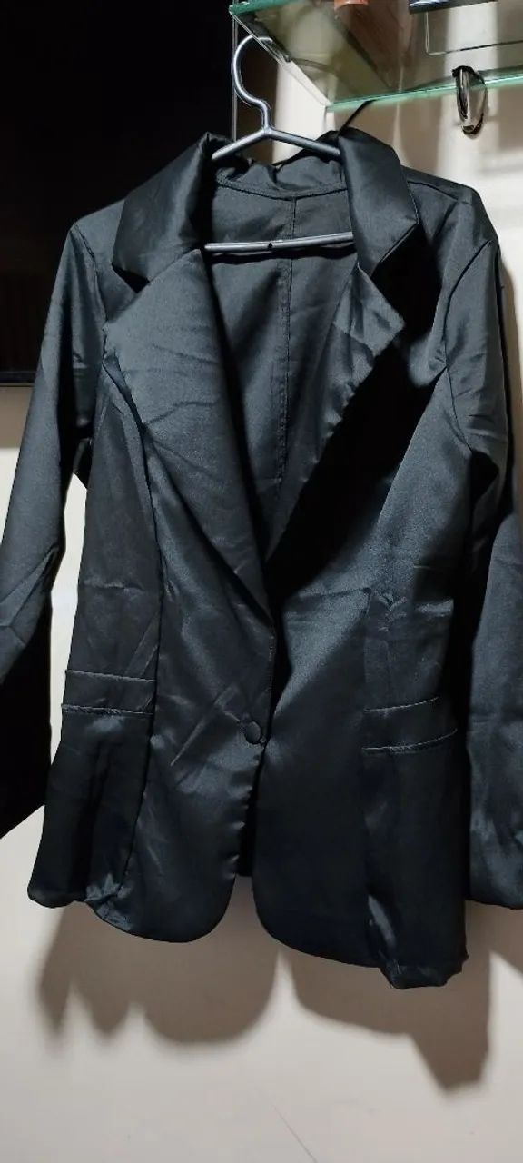 Blazer feminino lapela  - Foto 2