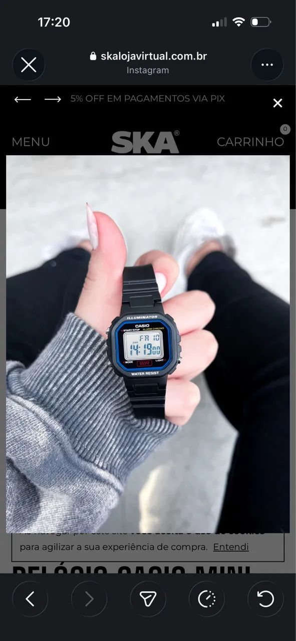 RELÓGIO CASIO MINI
