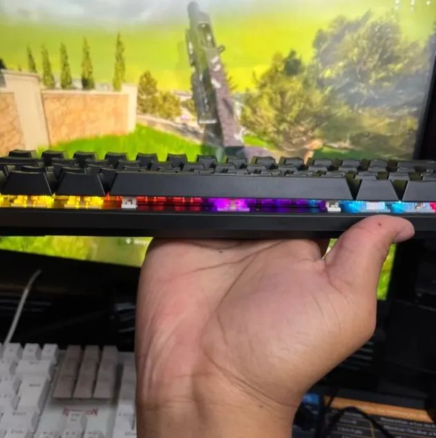 Teclado Mecânico Gamer - Switch Marrom - Foto 2