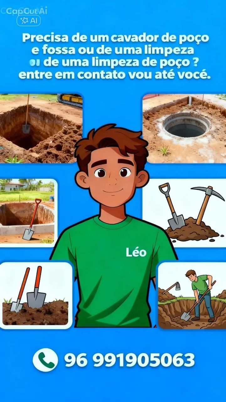 Cavador de poço Amazonas 