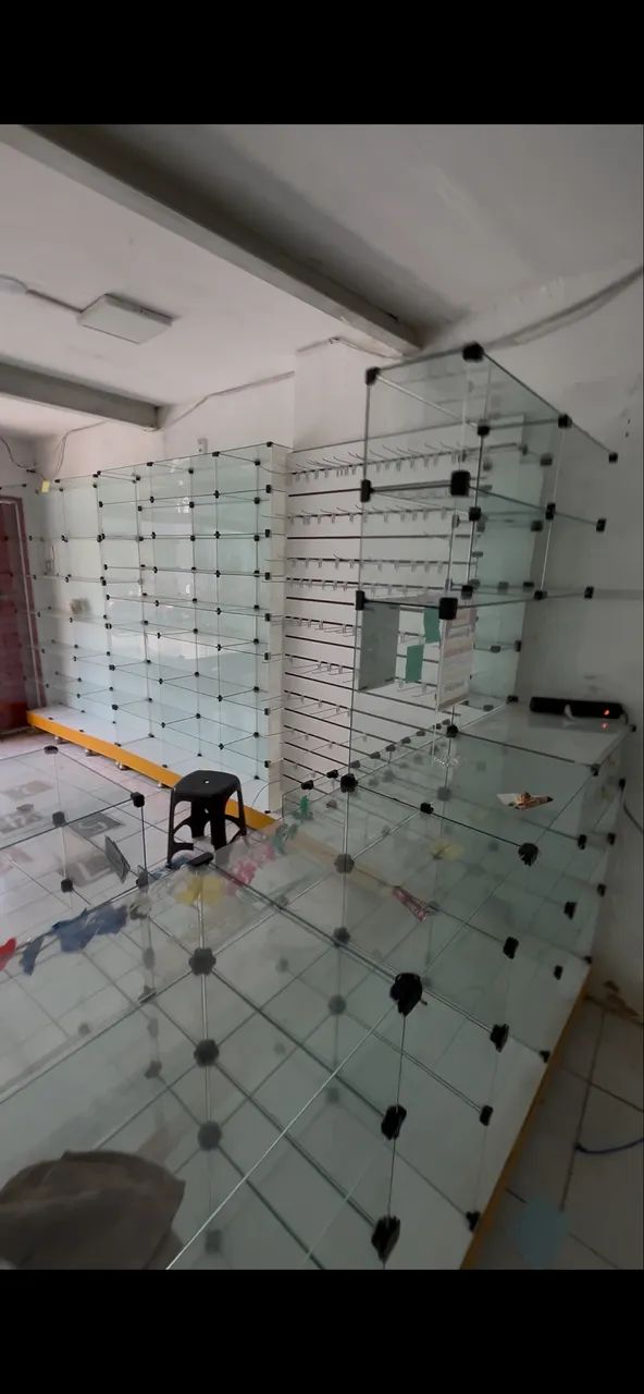 Prateleiras de Vidro para Farmácia / Loja - Conjunto Completo - Foto 3