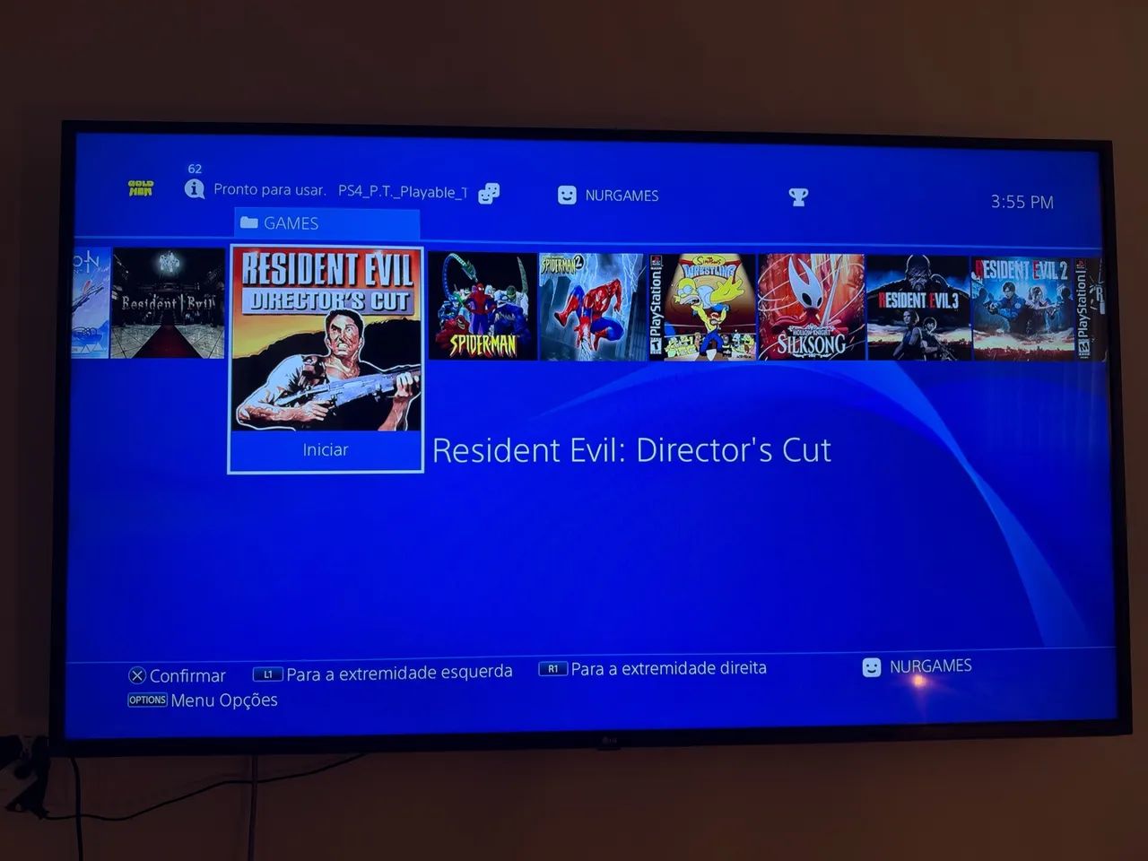 Ps4 desbloqueado com jogos  - Foto 3