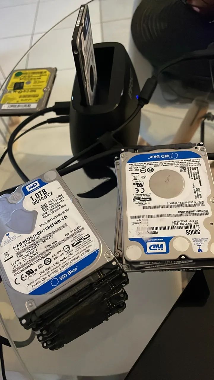 HDD 1TB Notebook Saudáveis 