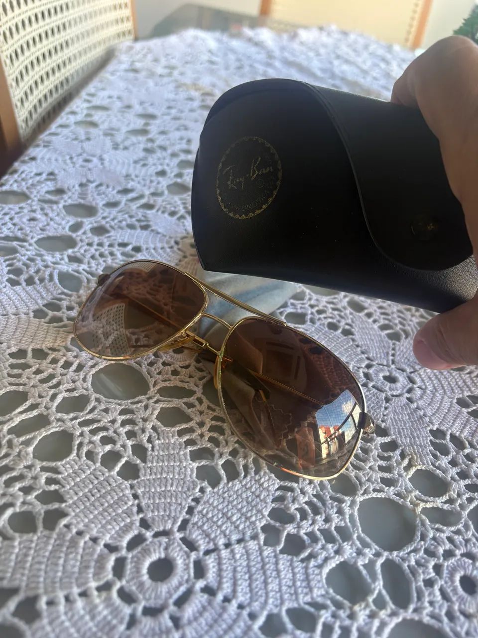 Óculos de Sol Estilo Ray-Ban - Completo ?  ? R$ 99,99 - Foto 2