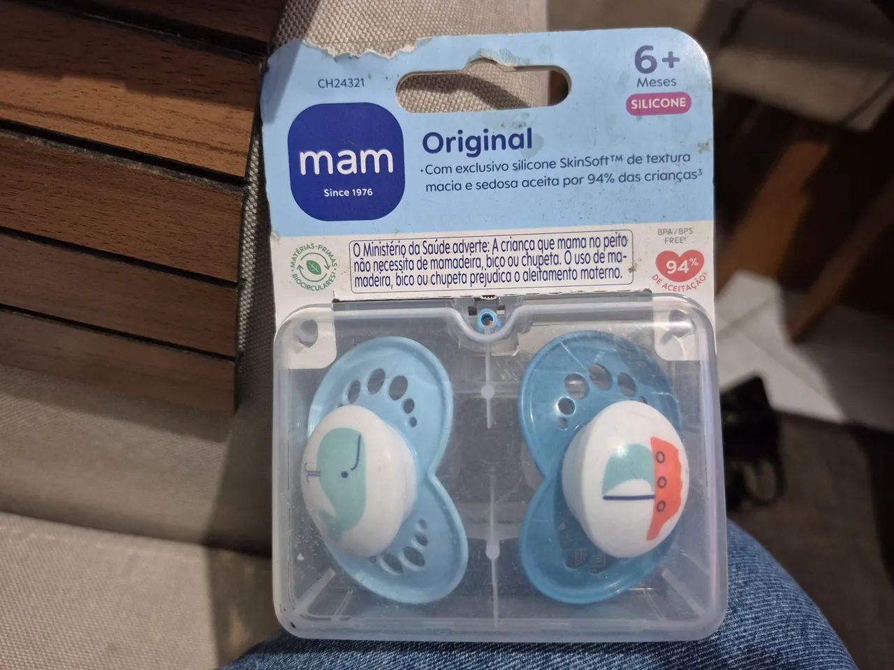 Chupetas MAM 6 +