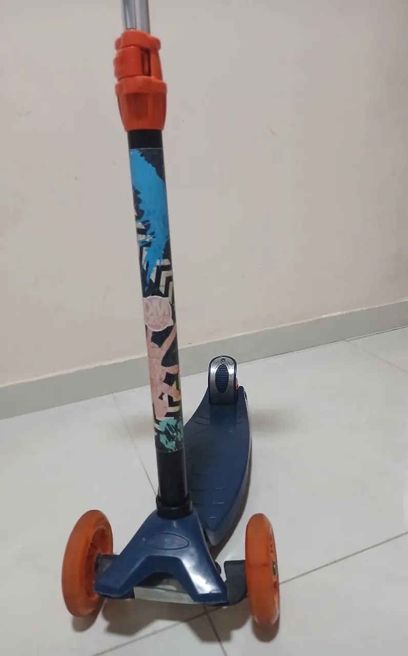 Patins infantil usado - Foto 3