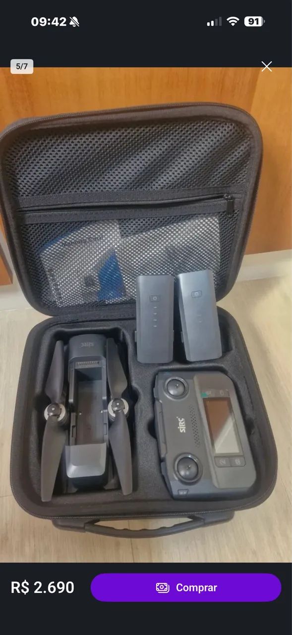 Drone Sjrc F22s pra vender hoje 