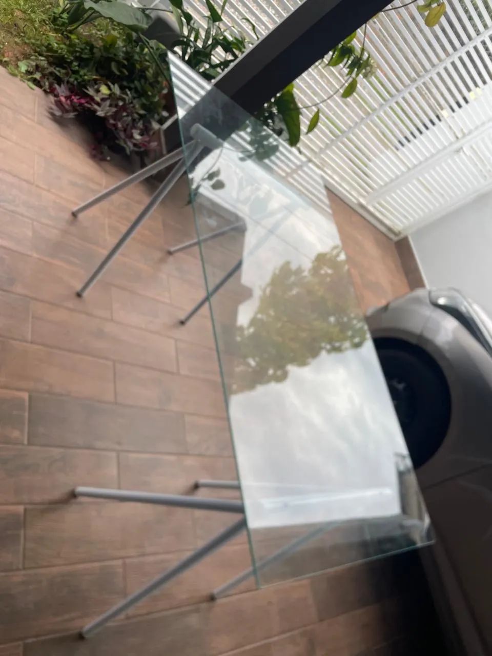 Mesa de vidro 