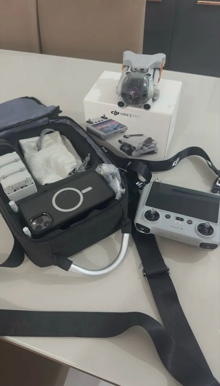 Drone DJI Mini 3 PRO completo 3 Batetias - Foto 3