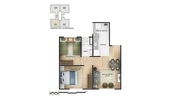 ESTÂNCIA DOURADOS I - Foto 12