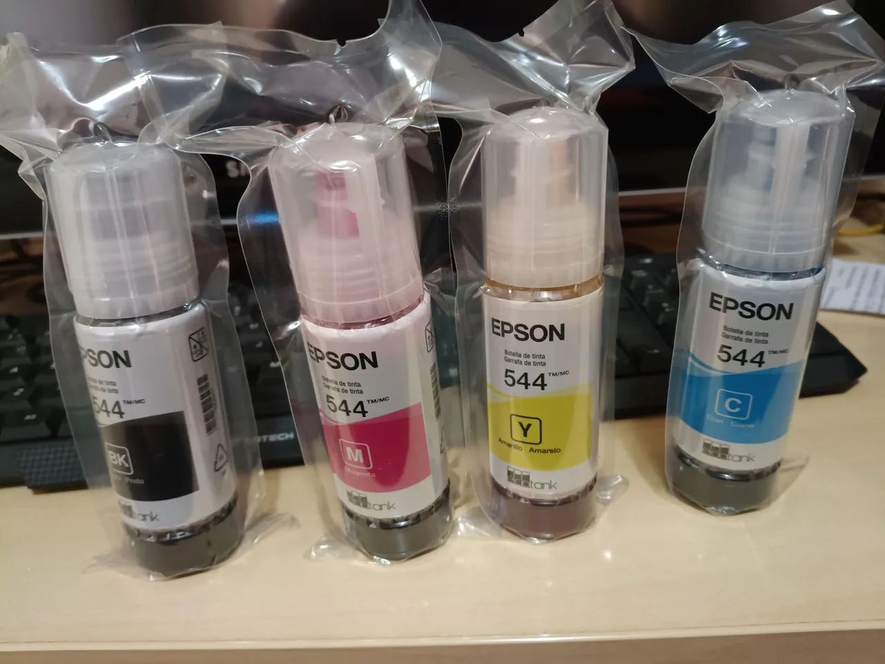 Kit tinta original espon compatível com vários modelos 