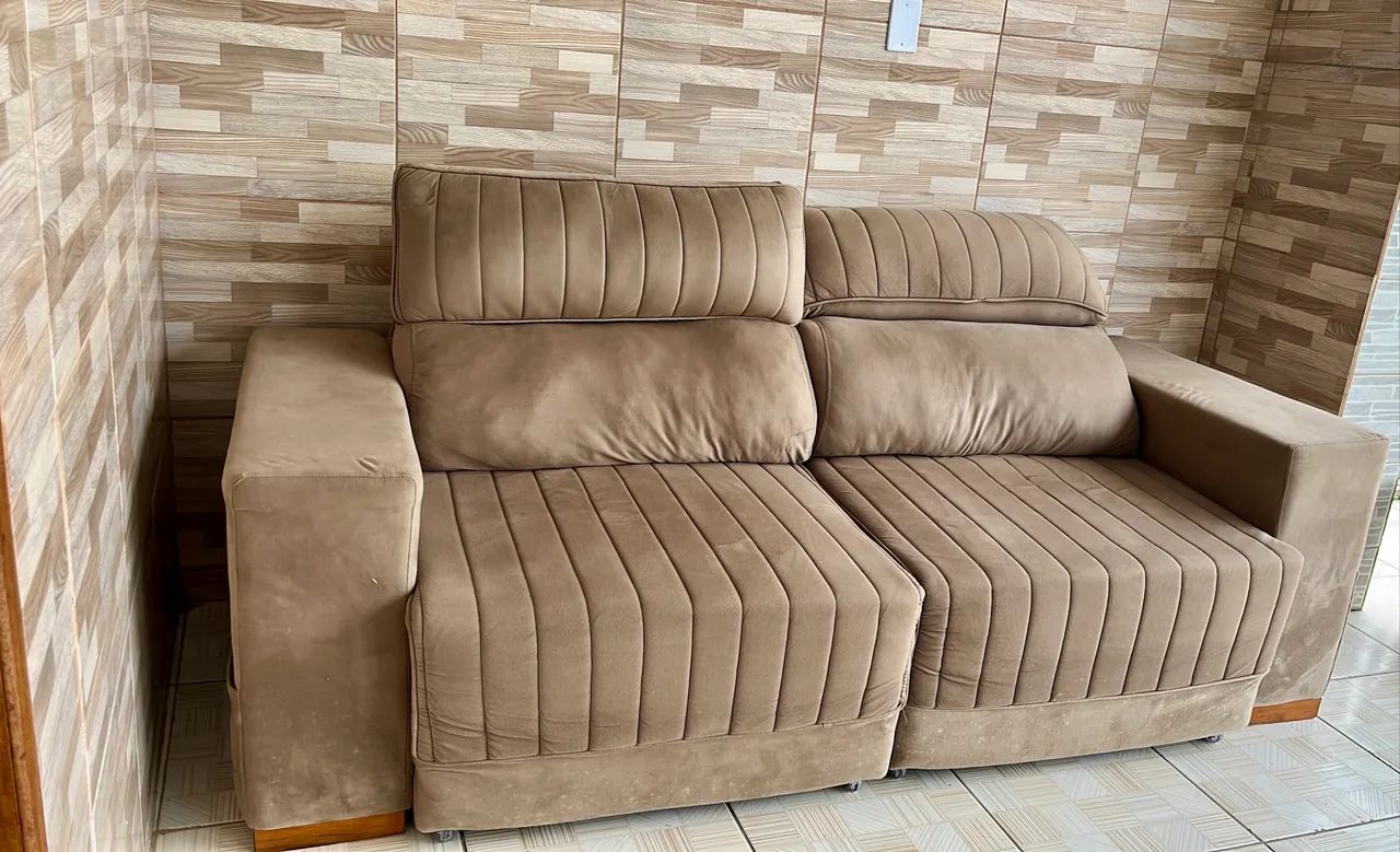 Sofá cama retrátil e reclinável  - Foto 4