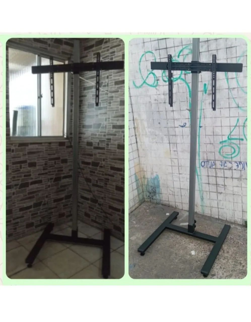 SUPORTE PARA TV MODELO PEDESTAL REGULÁVEL DE 32 A 60 POLEGADAS  - Foto 2