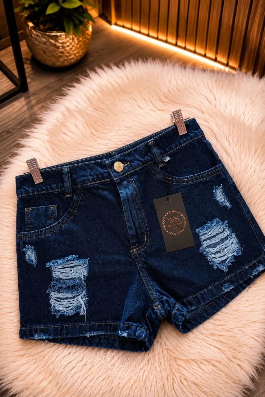 Promoção 39,99 short jeans