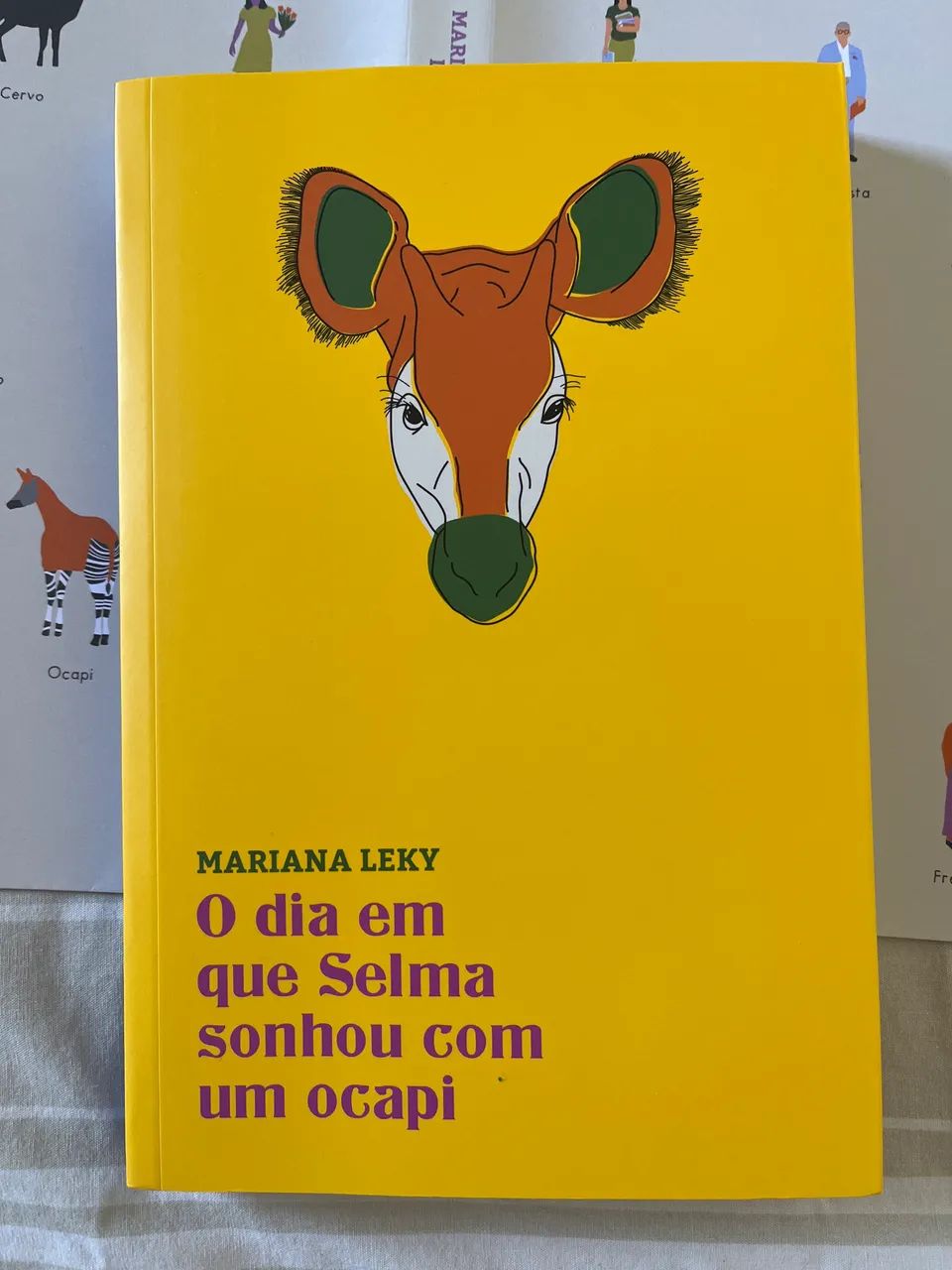 Livro: O dia em que Selma sonhou com um Ocapi