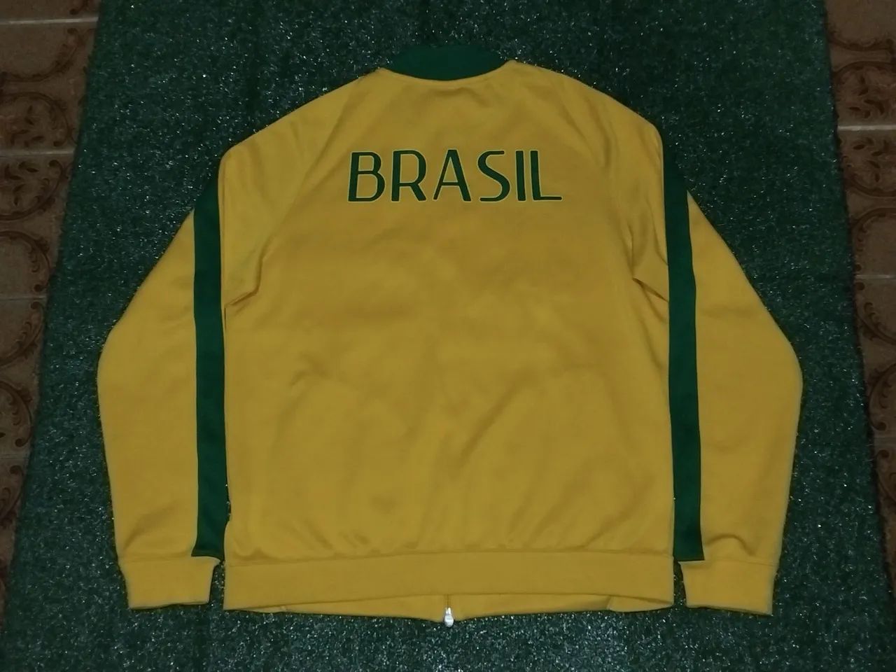 Jaqueta Brasil Seleção Brasileira N98 2014 Amarela - Foto 2