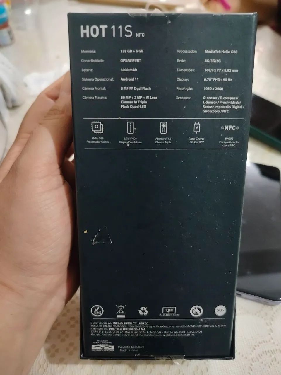 Celular Infinix Hot 11s  - Foto 5