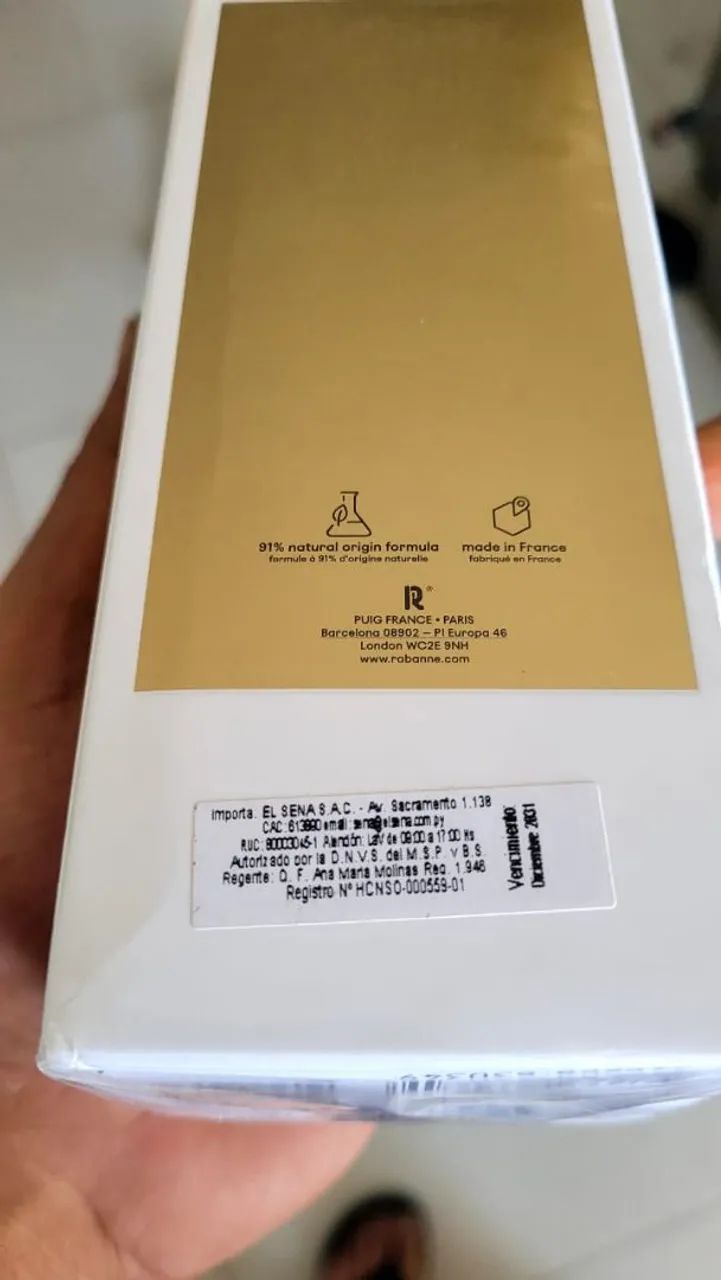 Perfume Million Gold intense 100ml original  - Foto 2