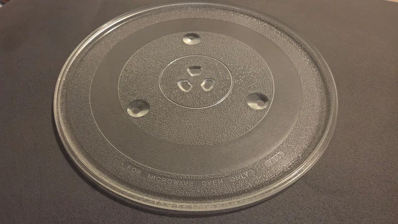 PRATO MICROONDAS GIRATÓRIO  30 a 36 LITROS QUALQUER MARCA - Foto 3
