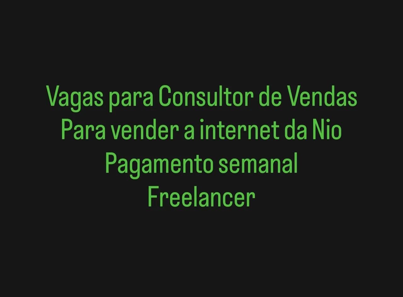 Vaga para consulto(a)