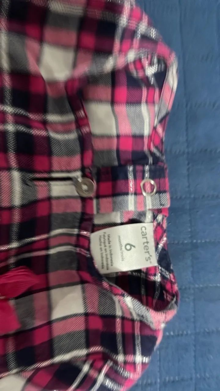 Bluza Xadrez da Carters - Foto 2
