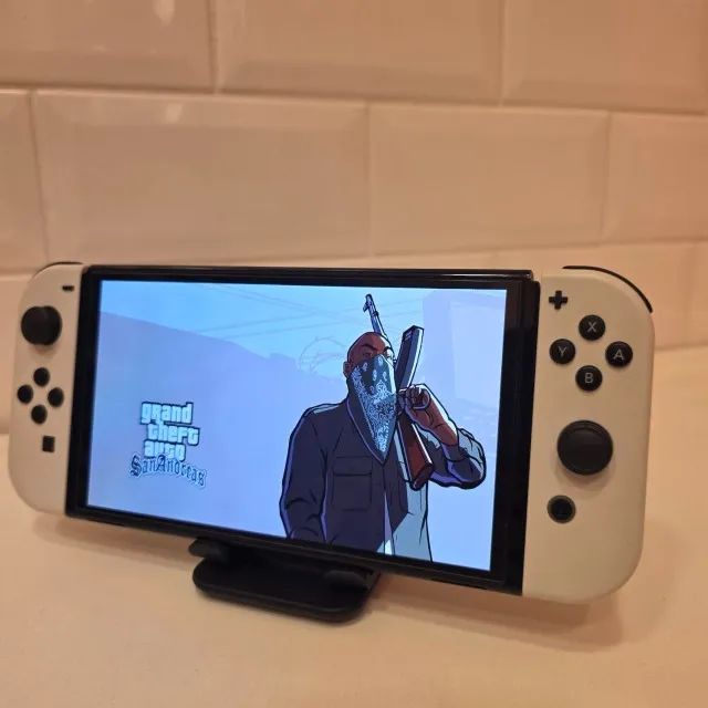 Nintendo Switch Oled - 64Gb - Case - Foto 3