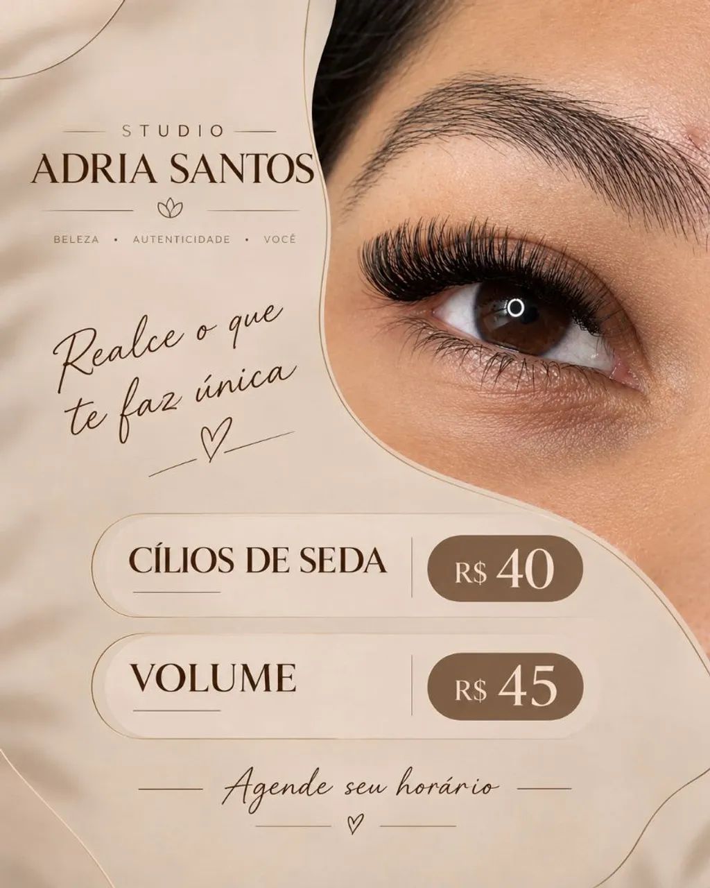 Cilios de seda