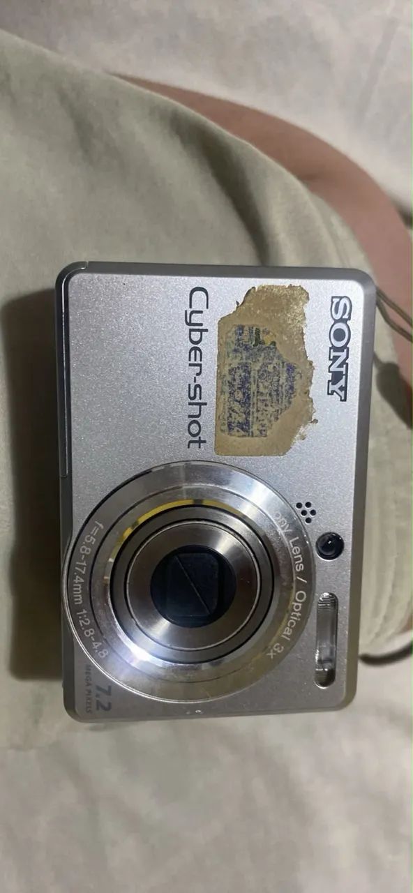 câmera sony cyber shot
