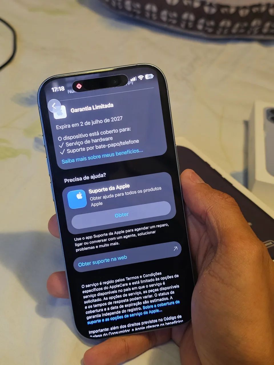 iPhone 17 - NF e Garantia Apple - Foto 4