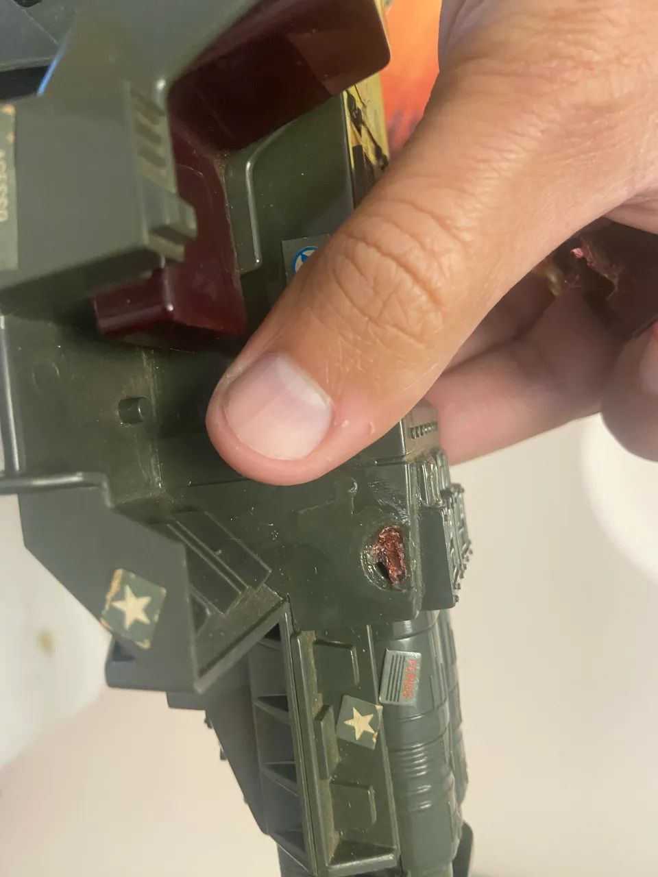 Lança Raio Laser Comandos em Ação com Caixa Original - Foto 6