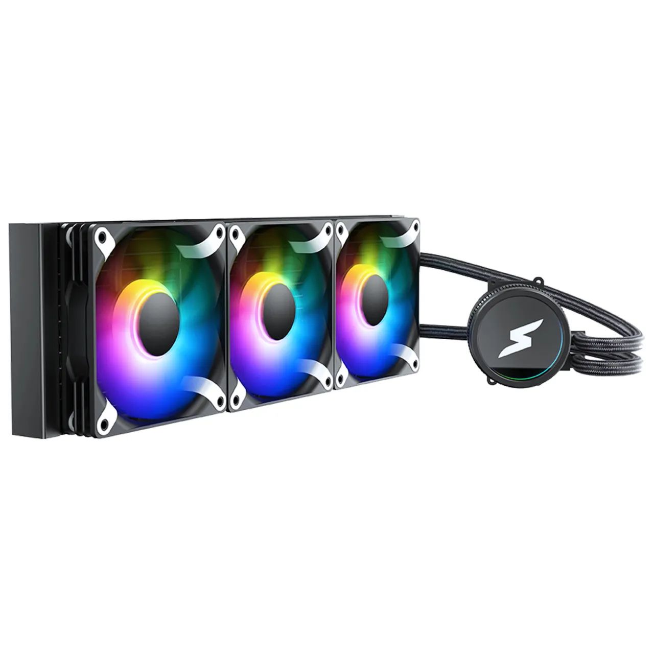 Water Cooler SuperFrame ISENGARD 360 preto - Foto 2