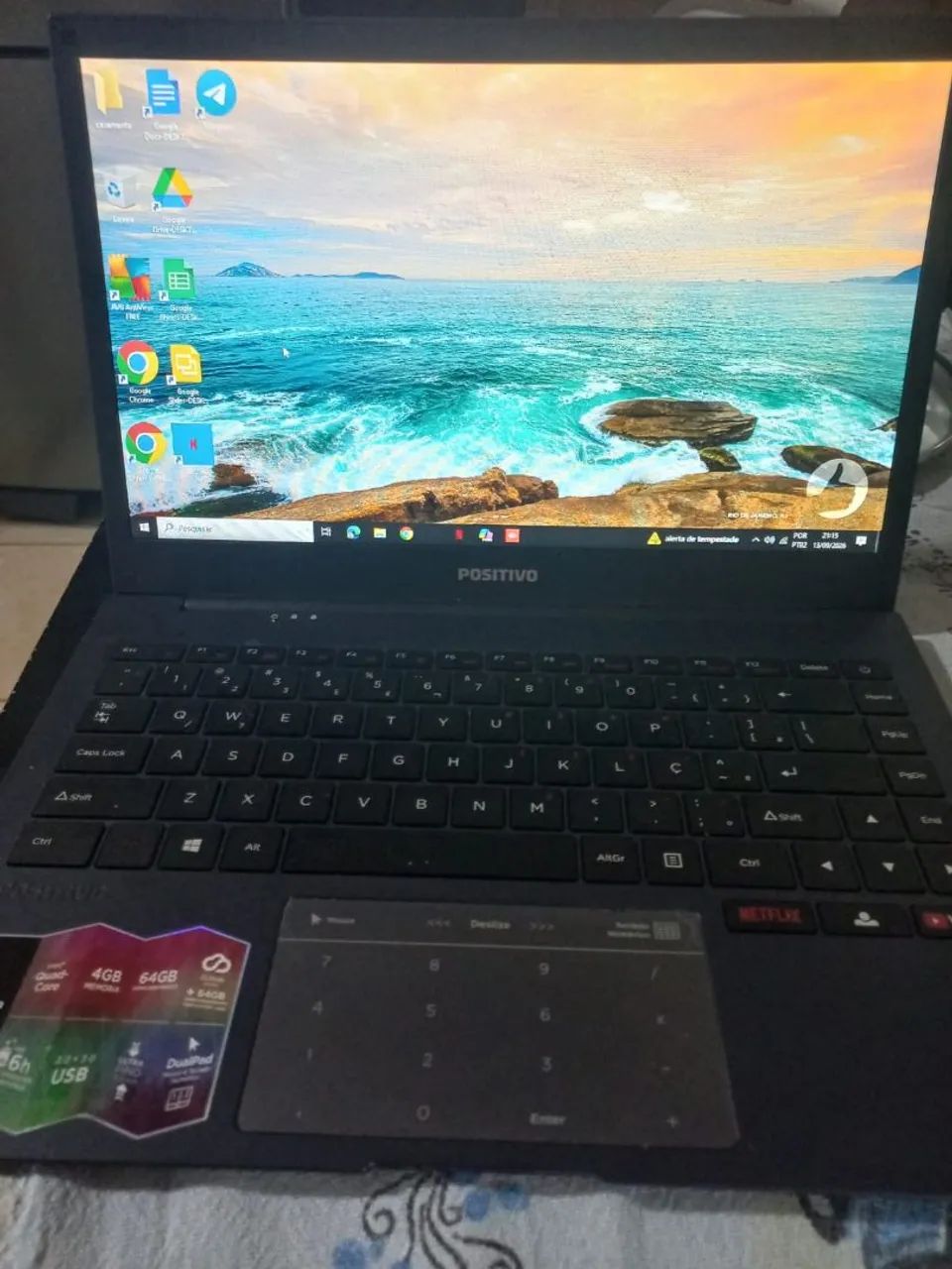 VENDO Notebook positivo POUCO USADO  - Foto 4