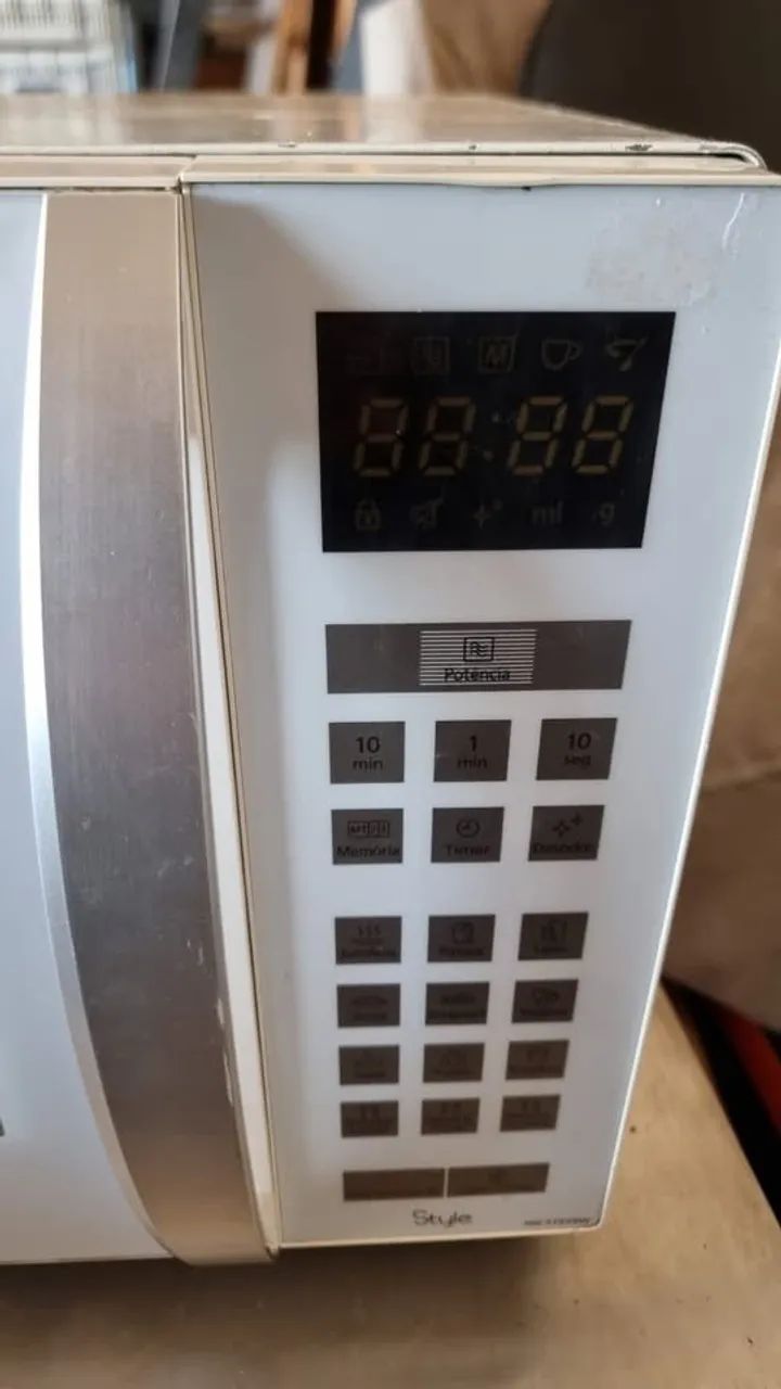 Microondas Panasonic Style 28 litros 127 volts funcionando 100% - Foto 5