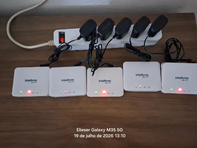 Lote com 106 ONUs Intelbras 110B GPON | Testadas | Funcionando | Ideal para Provedores - Foto 2
