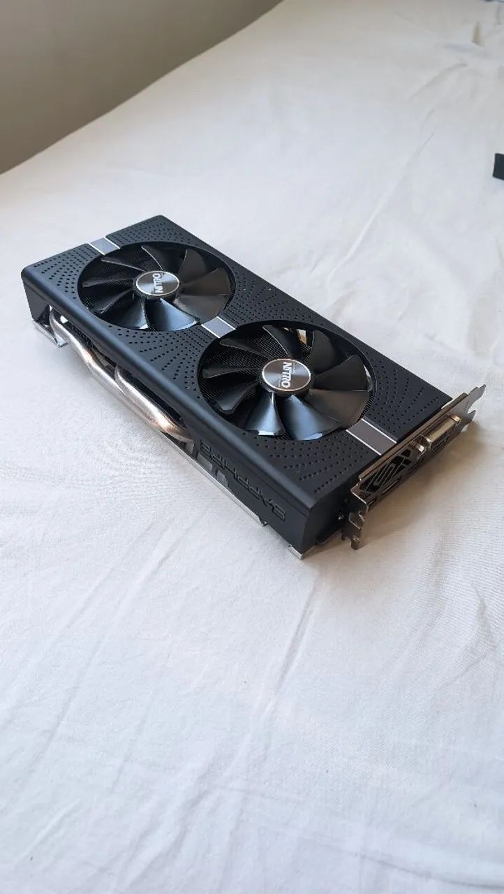 Placa de vídeo Radeon RX580 Sapphire Nitro+ 4GB - Foto 2