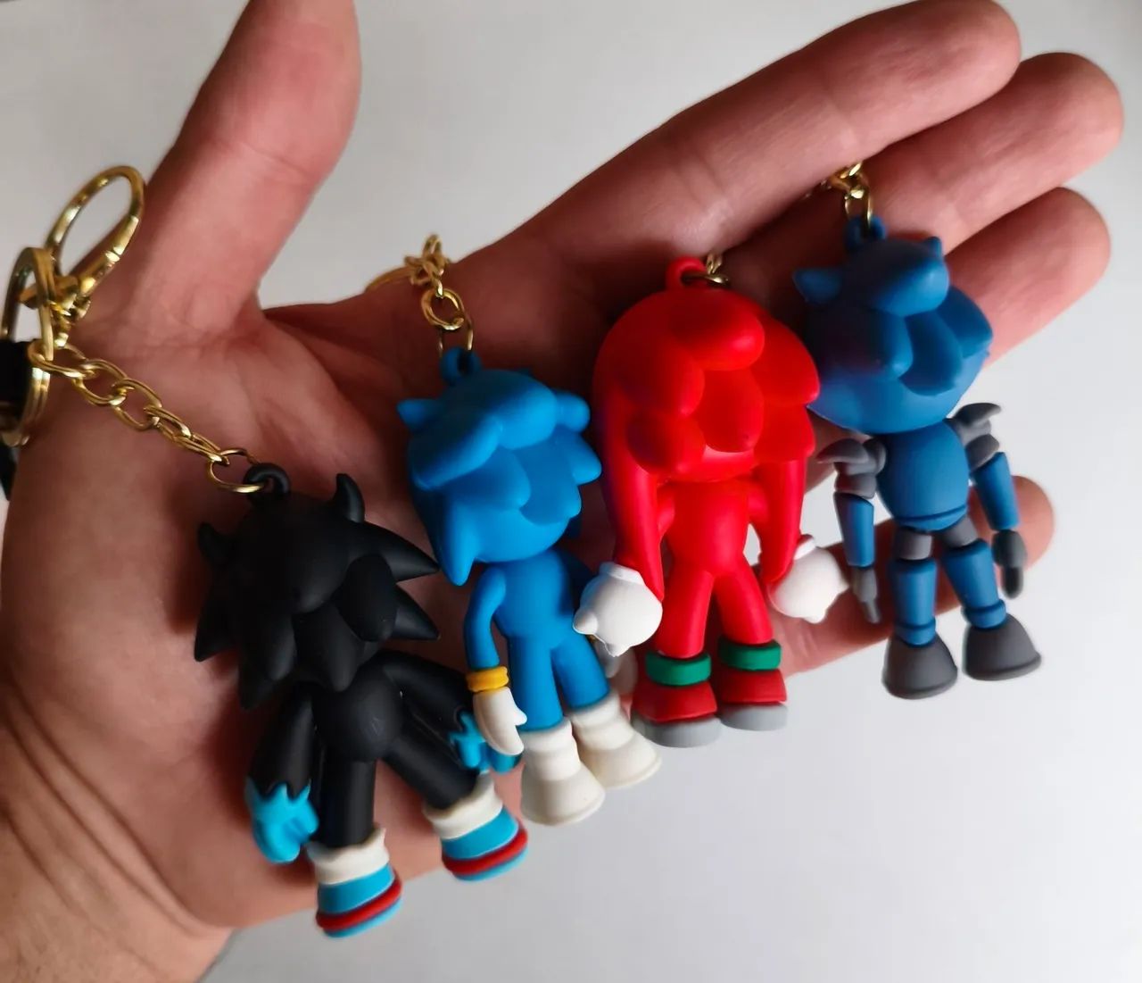 Chaveiros emborrachados Sonic - Foto 5