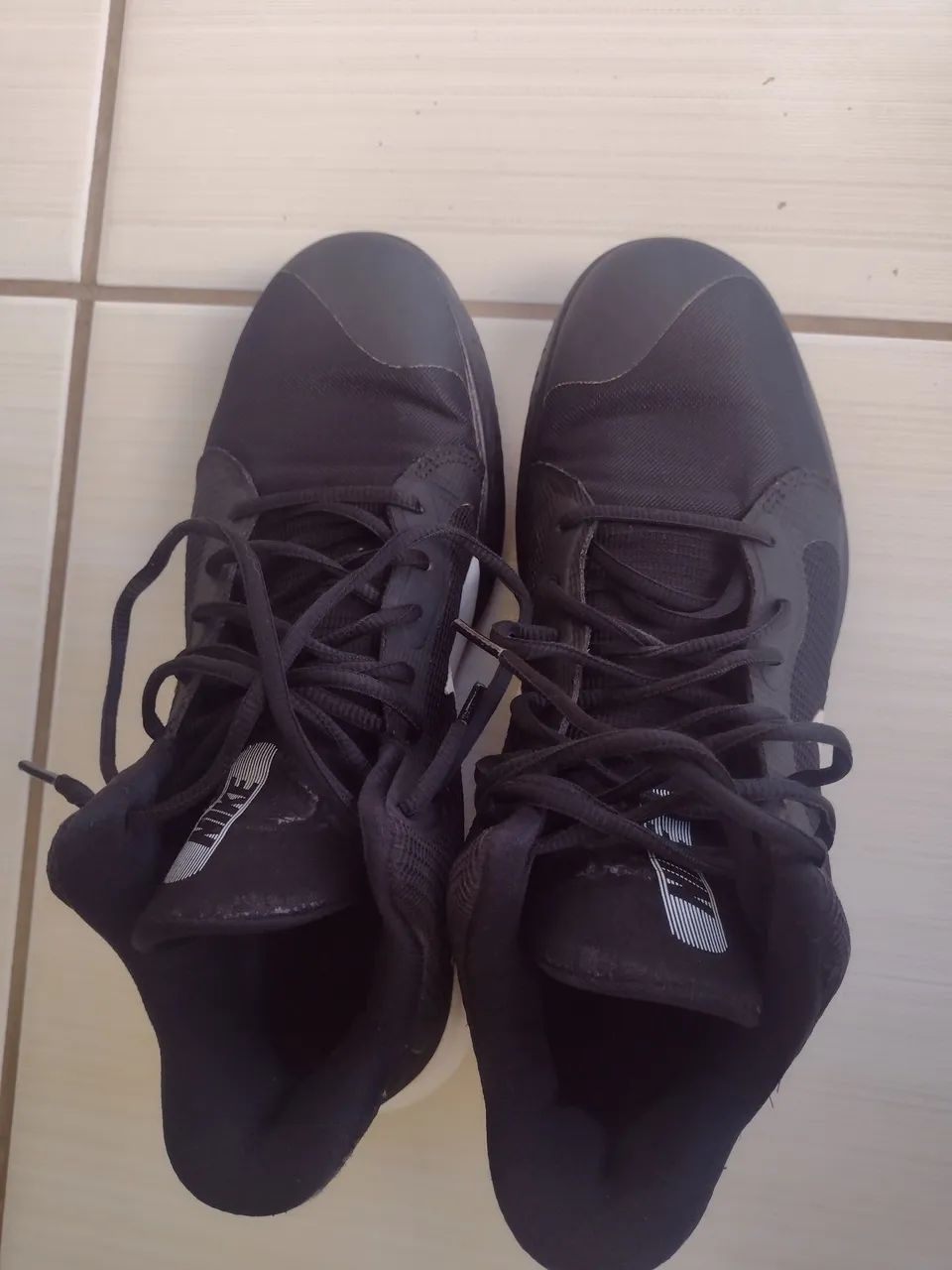 Tênis Nike Precision III preto, tamanho 41 - usado - Foto 2