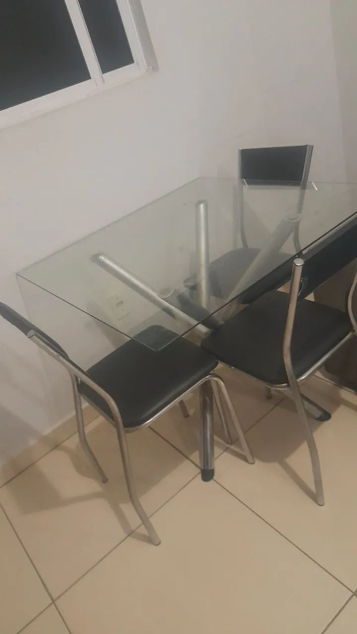 Mesa de vidro - Foto 4