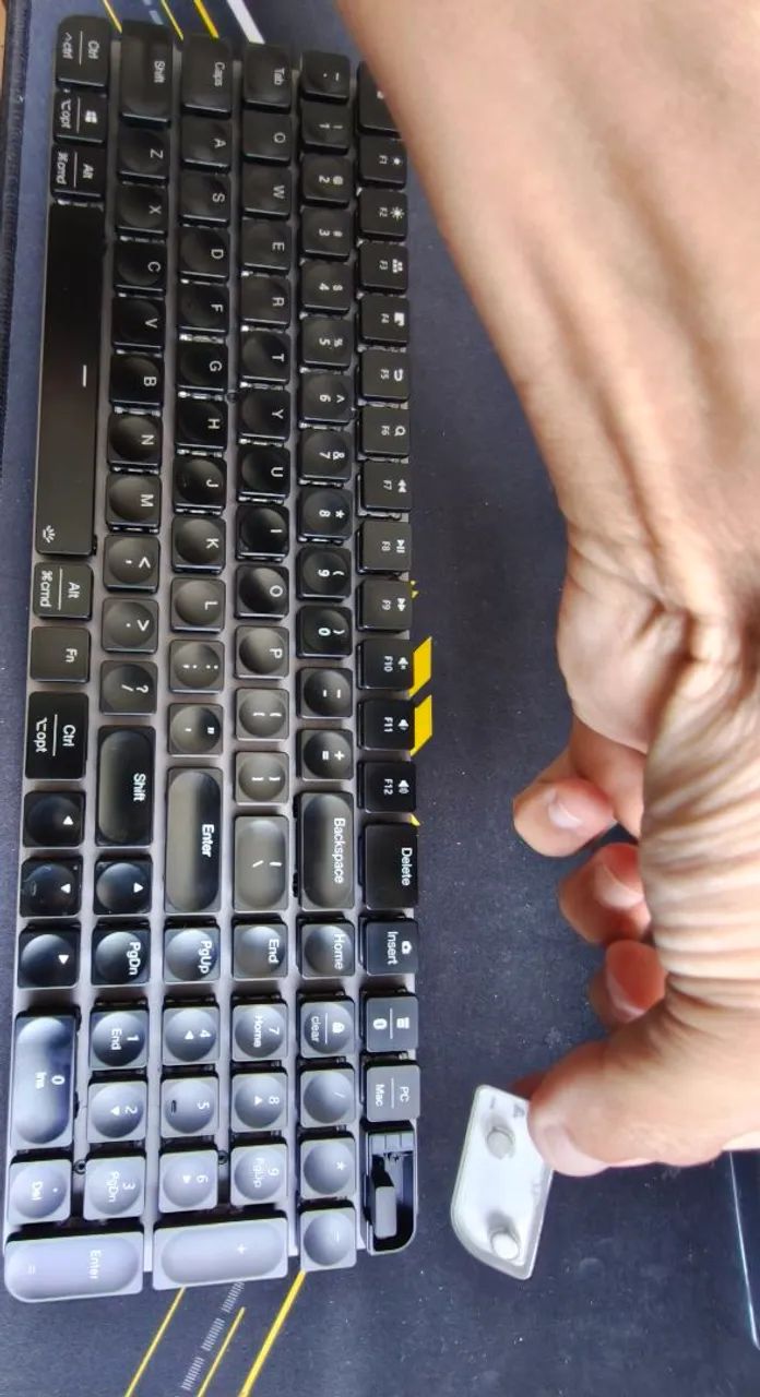 Teclado mecanico wireless/bluetooth/usb xiaomi MIIIW pro - Foto 4