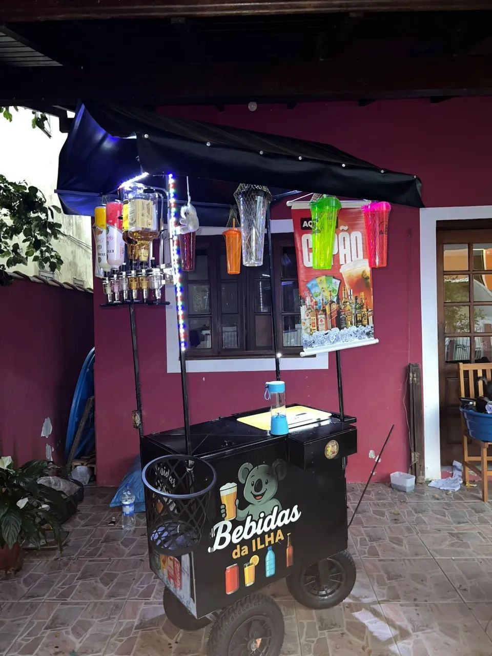 VENDO CARRINHO DE BEBIDA - Foto 3