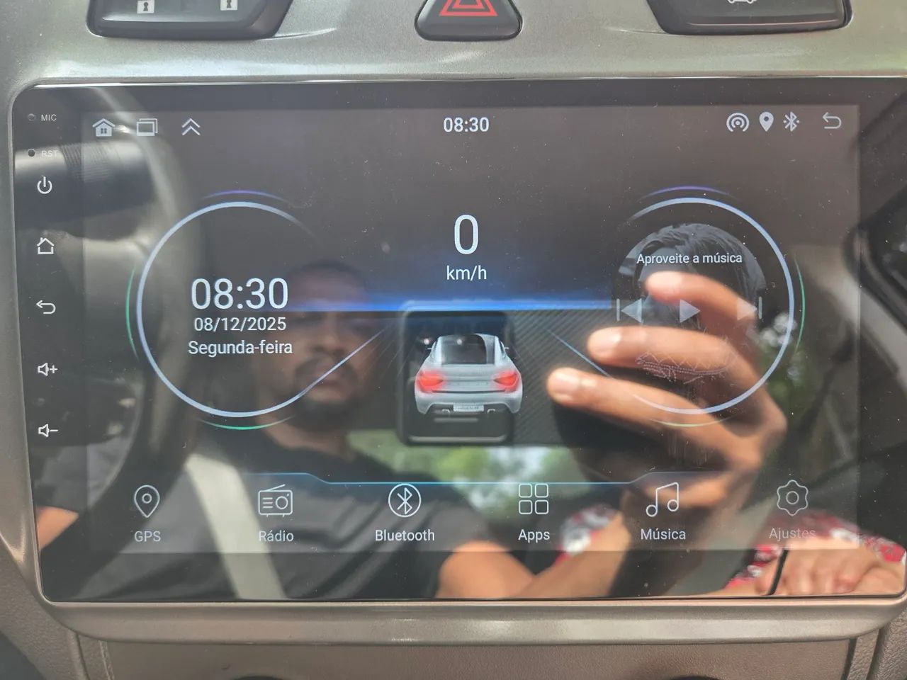 Central Multimidia 9 Polegadas Adak T-play 9232 - Foto 4