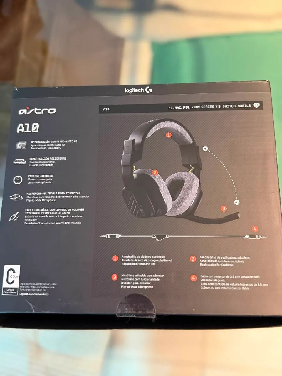 FONE GAMER ASTRO A 10 logitech  - Foto 5