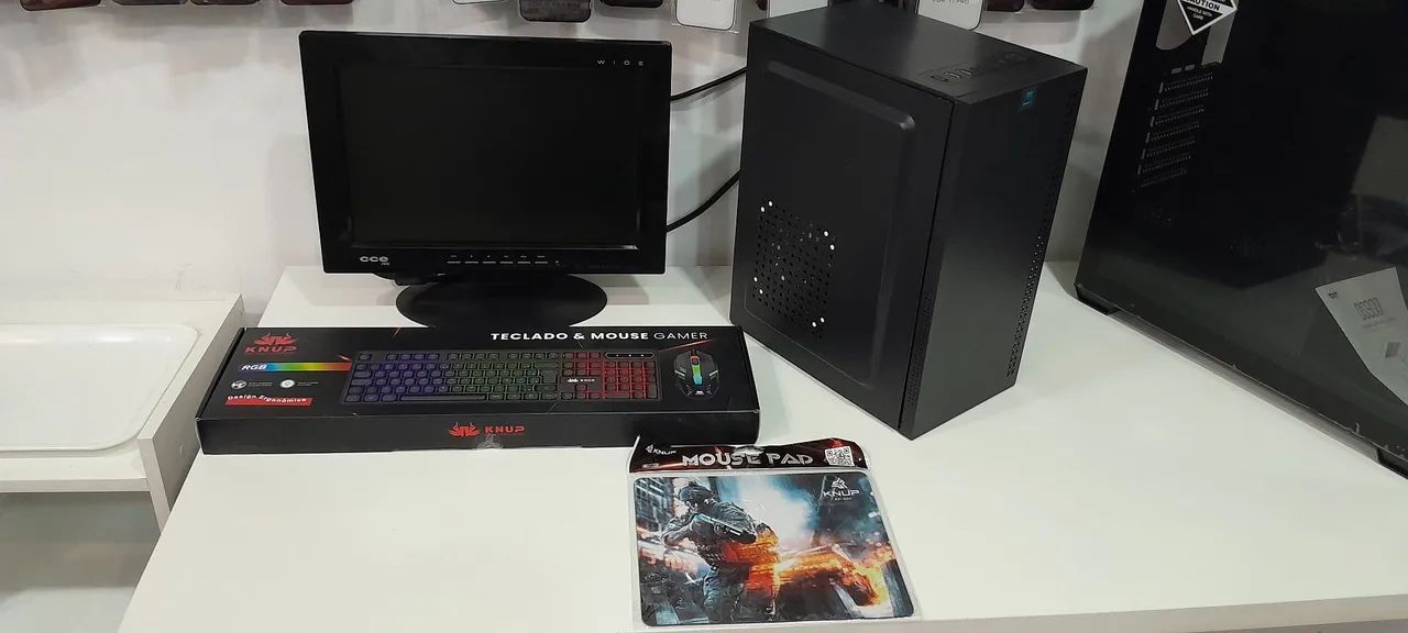 PC GAMER COMPLETO PARA JOGOS E ESTUDOS - Foto 3