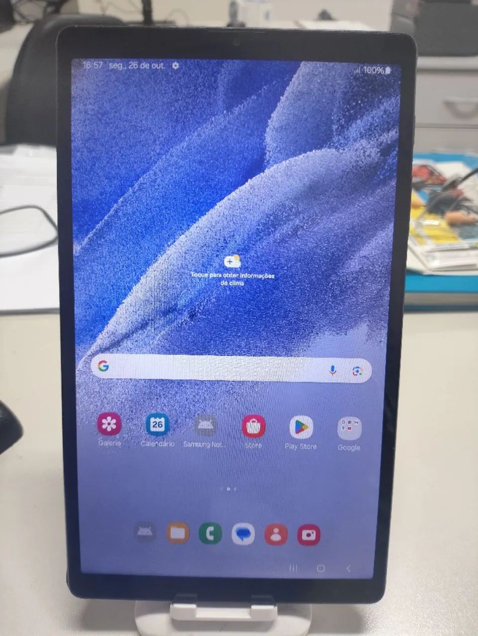 Tablet Samsung A7 lite - ótimo pra estudo e trabalho com aplicativo 
