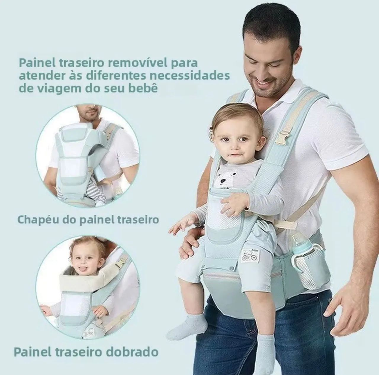 Canguru Ergonômico para bebês NOVO - Foto 5