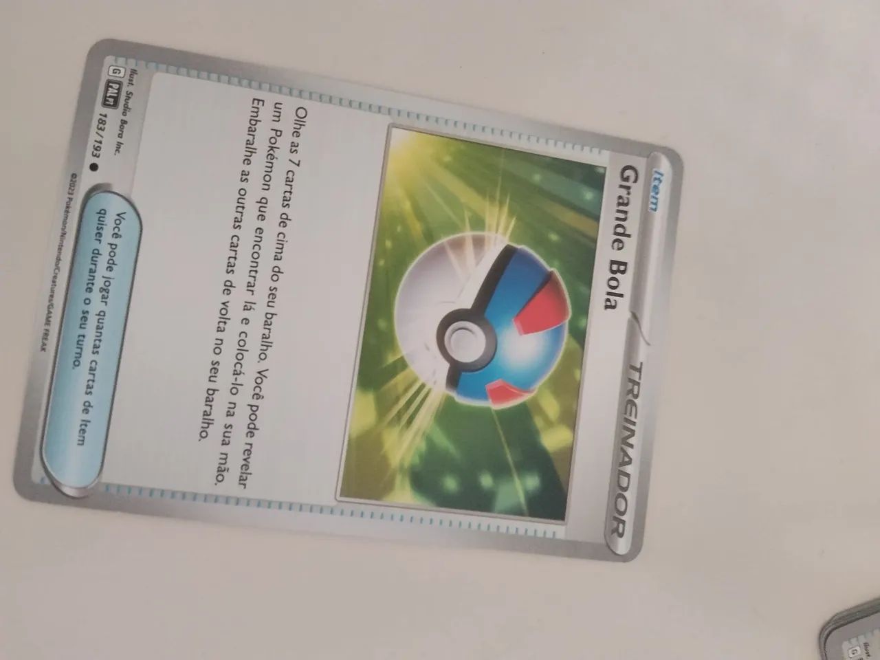 Cartas pokémon comuns 