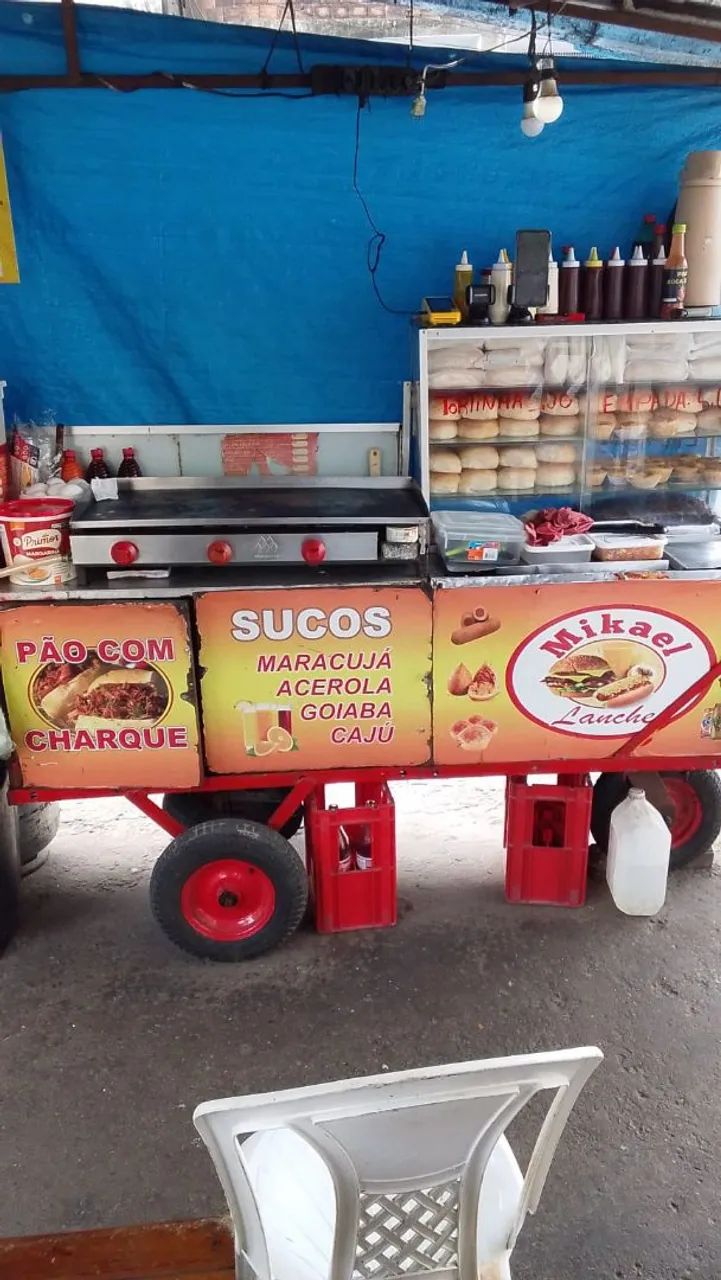 Carinho de lanchonetes 