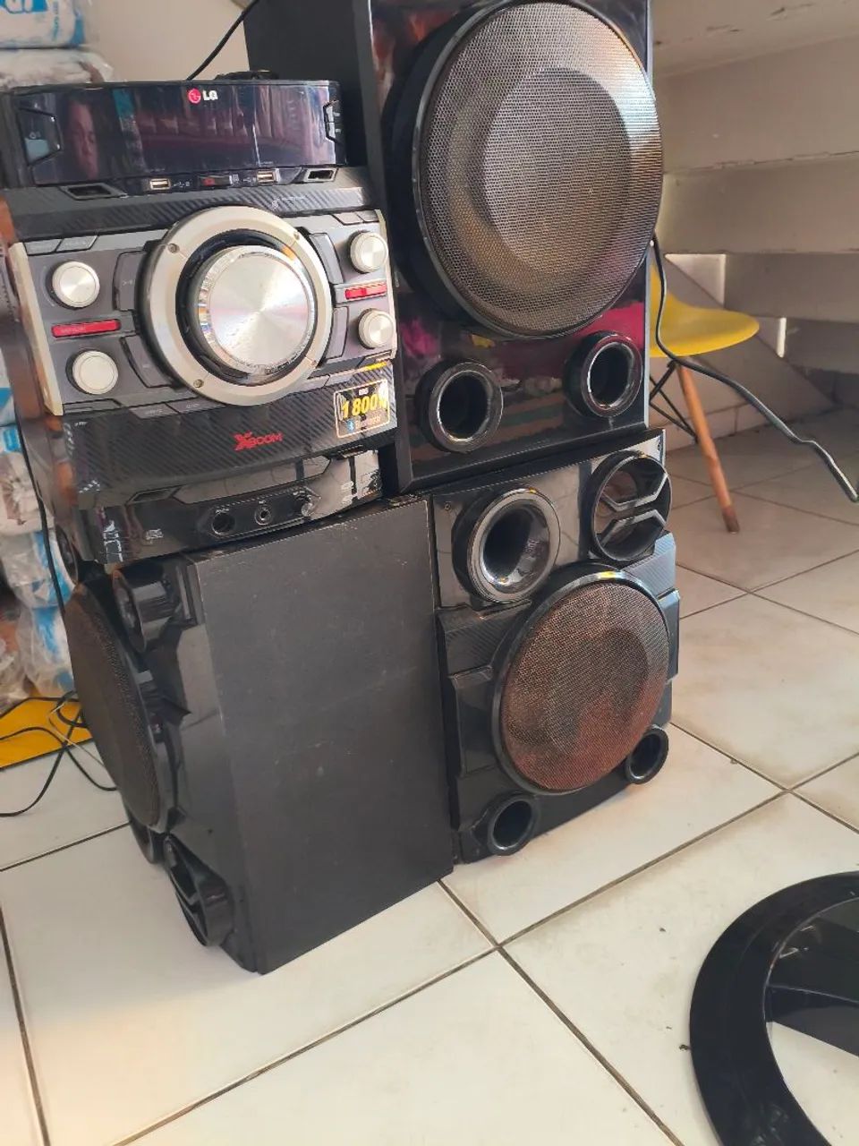 Mini syster lg 1800w, muito top! - Foto 3