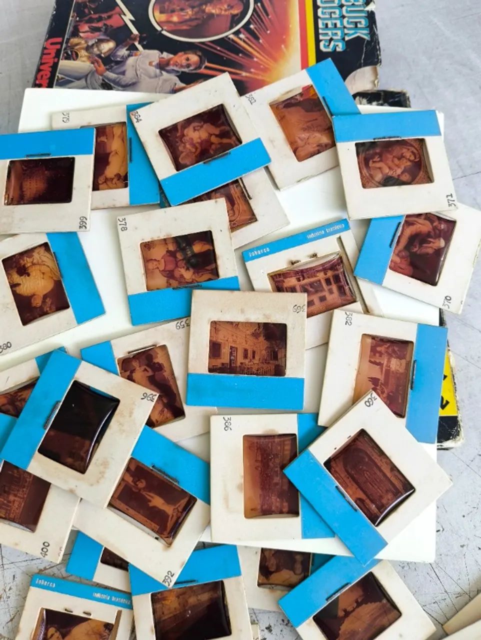 Filme super 8mm BUCK ROGERS /part 1 e 2   + 3 caixa de slides no estado - Foto 5